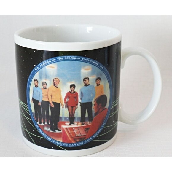 Vintage Star Trek Mugs and Mini Plates - Picture 4 of 10